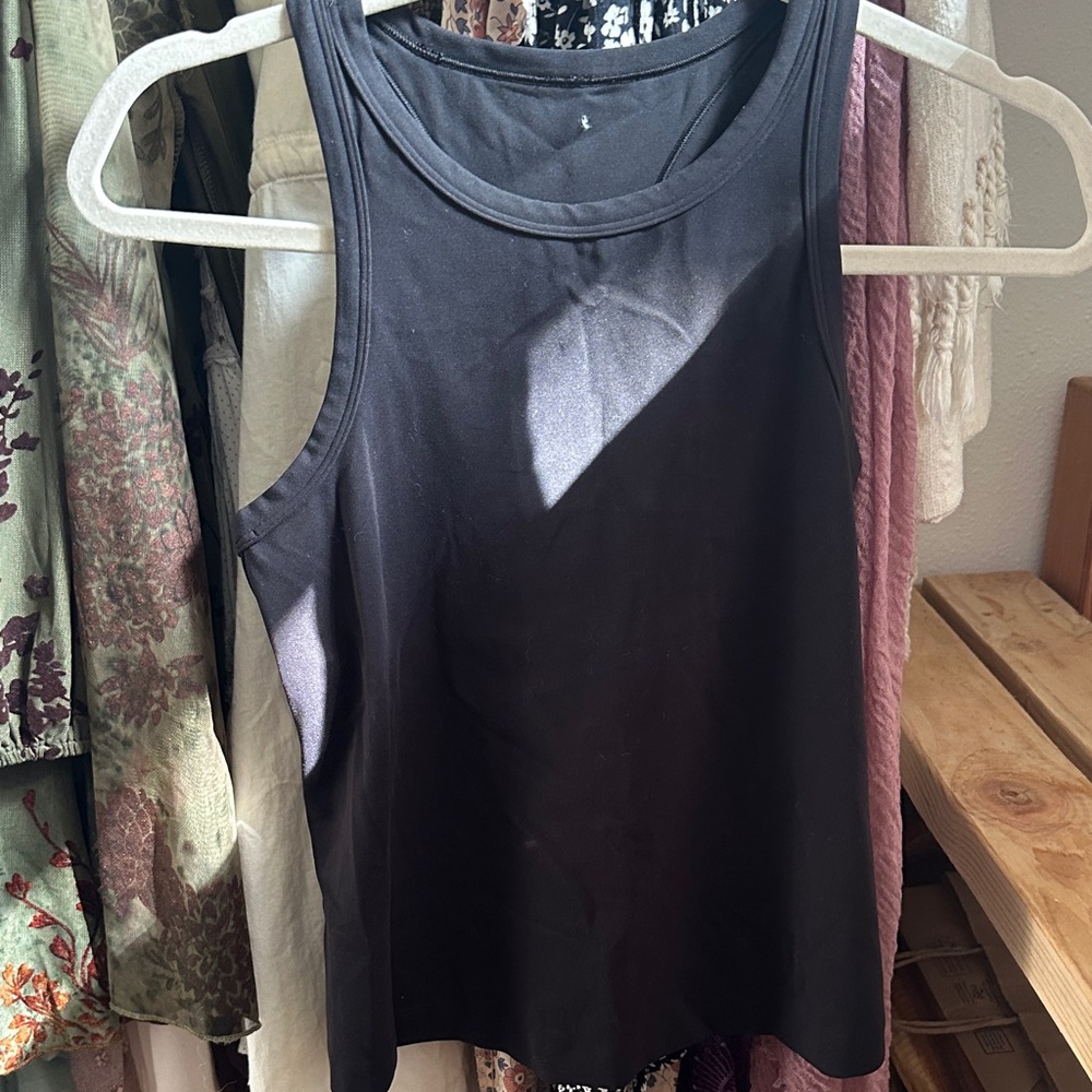 lululemon athletica Black Tank Top